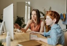 rising influencer in focus