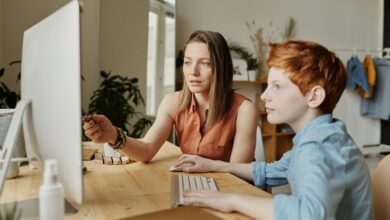 rising influencer in focus
