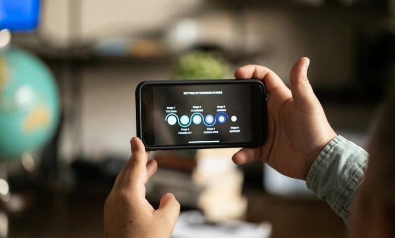 create and launch app