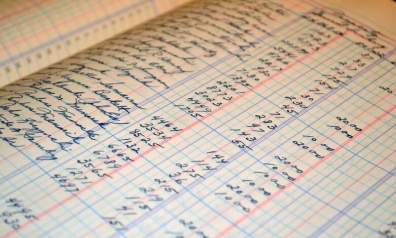 precision number structuring ledger